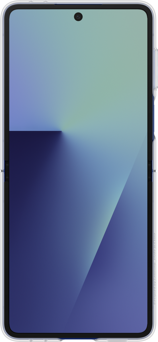 Skyddsfodral för Samsung Galaxy Z Flip7 F766, Clear Case, Transparent EF-AF766CTEGWW