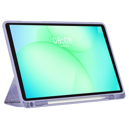 Fodral för Samsung Galaxy Tab A11+ / Tab A9+, Tech-Protect, SC PEN Hybrid, Lila