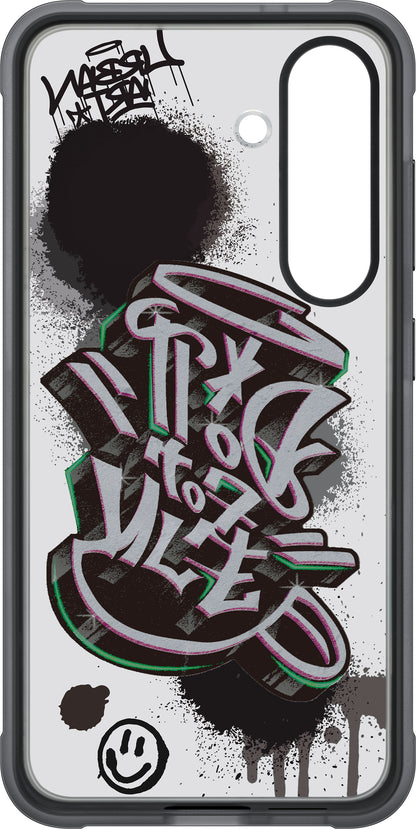 Fodral för Samsung Galaxy S25 S931, FlipSuit Rugged Case, Svart EF-JS931CBEGWW