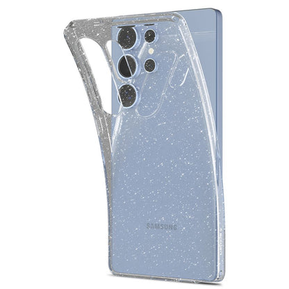 Skyddsfodral för Samsung Galaxy S25 Ultra S938, Spigen, Liquid Crystal Glitter, Transparent ACS08950