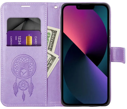Fodral för Samsung Galaxy A52s 5G A528 / A52 5G A526 / A52 A525, OEM, MEZZO Dream Catcher, Lila