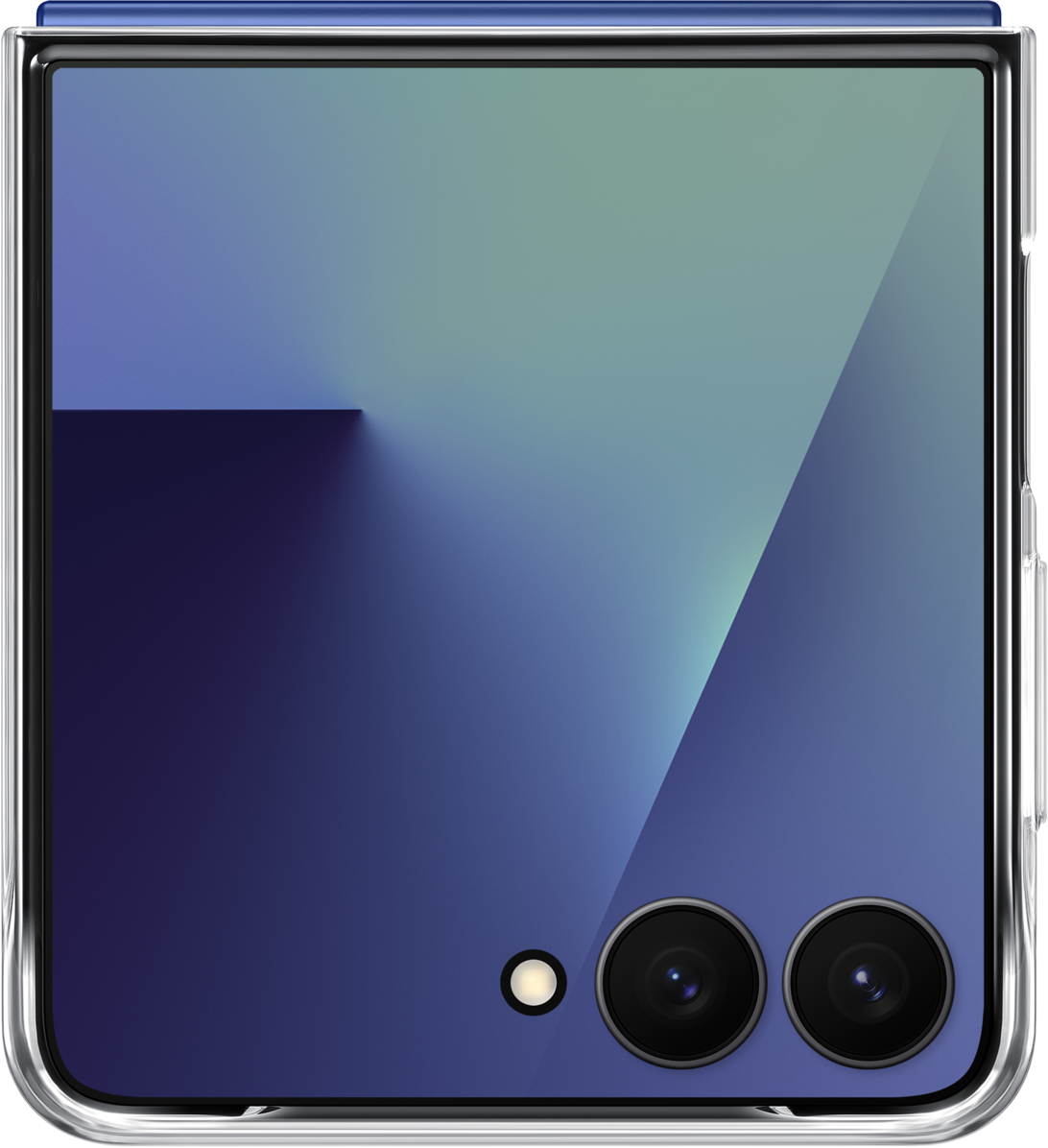 Skyddsfodral för Samsung Galaxy Z Flip7 F766, Clear Case, Transparent EF-AF766CTEGWW