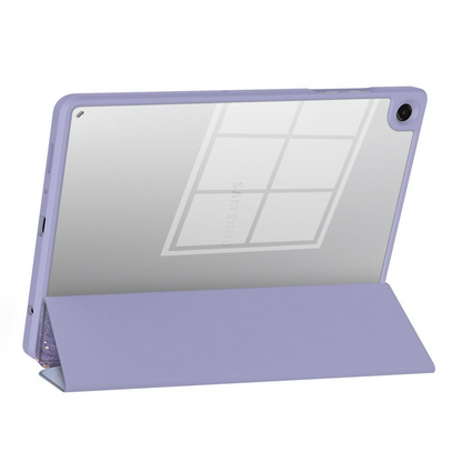Fodral för Samsung Galaxy Tab A11+ / Tab A9+, Tech-Protect, SC PEN Hybrid, Lila