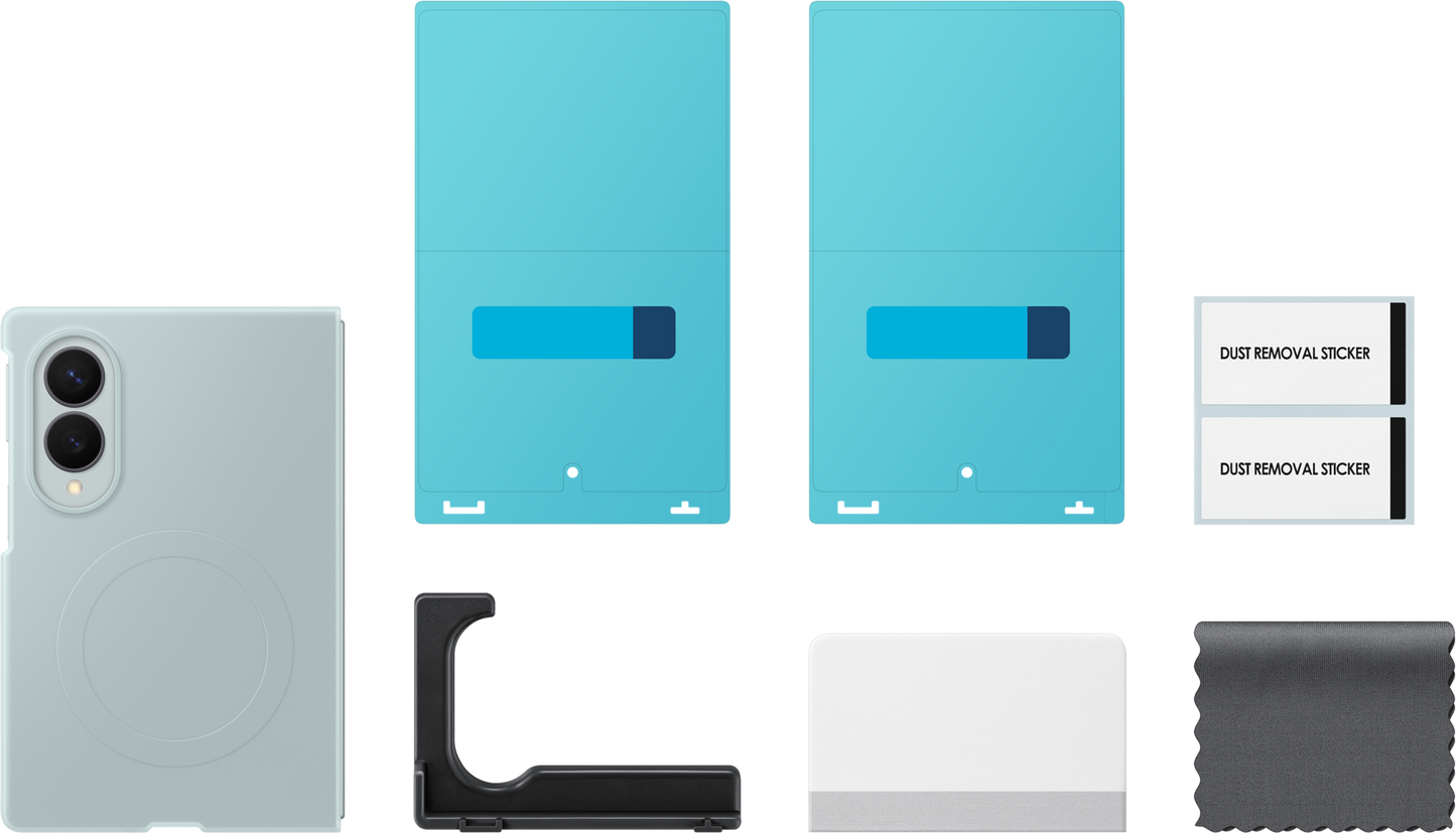 Fodral för Samsung Galaxy Z Fold8 F971, Silicone Magnet Case, Grön EF-EF971CGEGWW