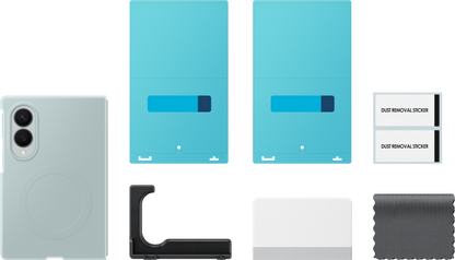 Fodral för Samsung Galaxy Z Fold8 F971, Silicone Magnet Case, Grön EF-EF971CGEGWW