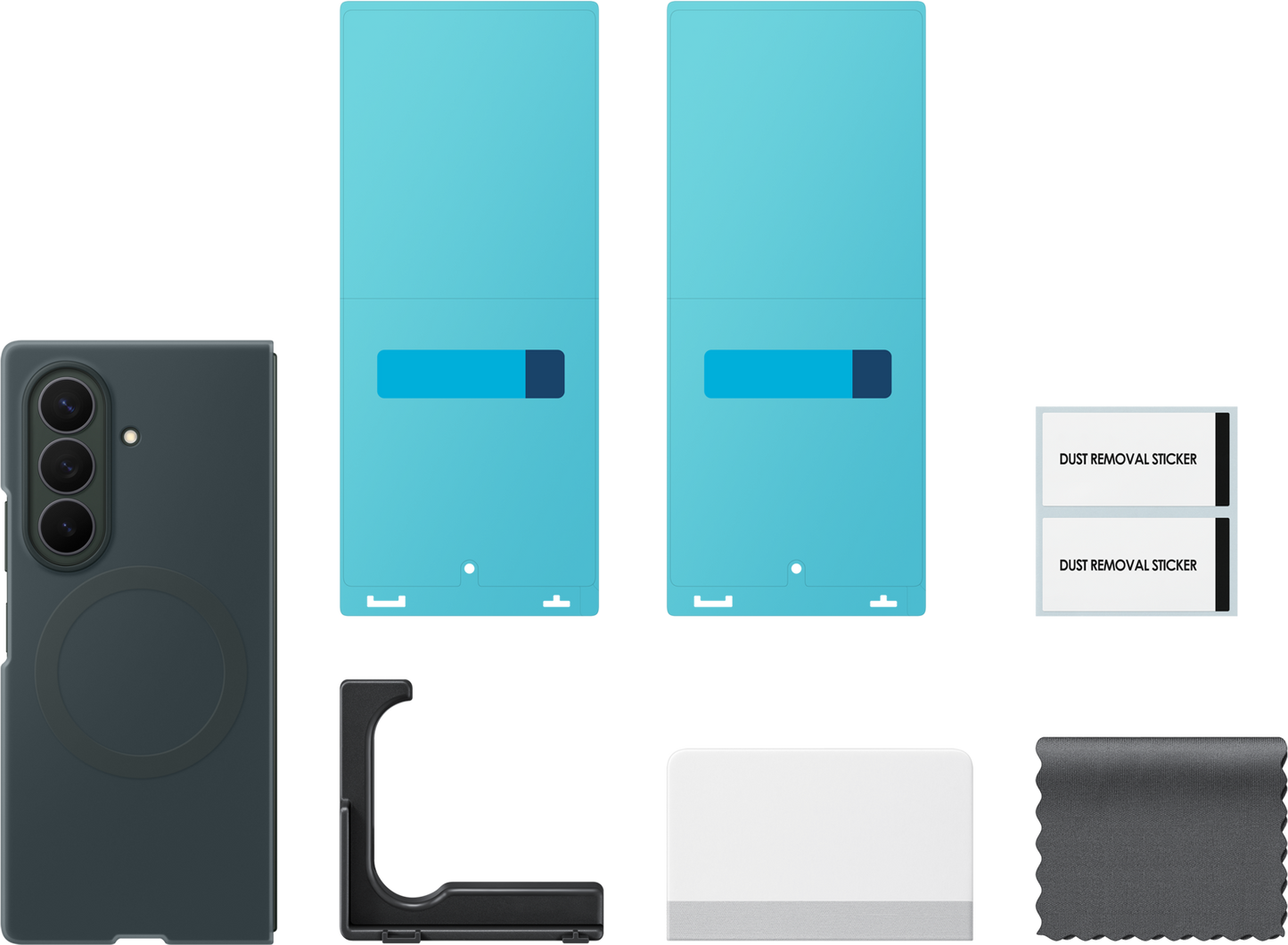 Fodral för Samsung Galaxy Z Fold8 Ultra F976, Silicone Magnet Case, Grön EF-EF976CGEGWW