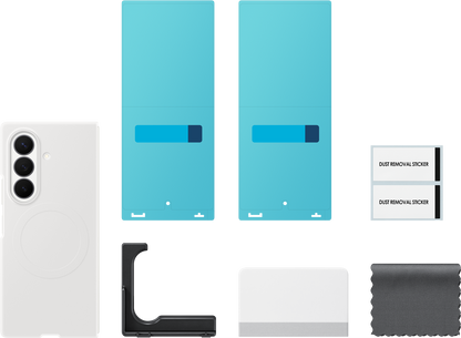 Fodral för Samsung Galaxy Z Fold8 Ultra F976, Silicone Magnet Case, Vit EF-EF976CWEGWW
