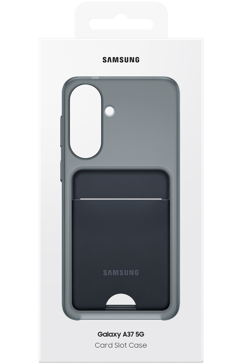 Fodral för Samsung Galaxy A37 5G, Kortplatsfodral, Svart EF-OA376TBEGWW