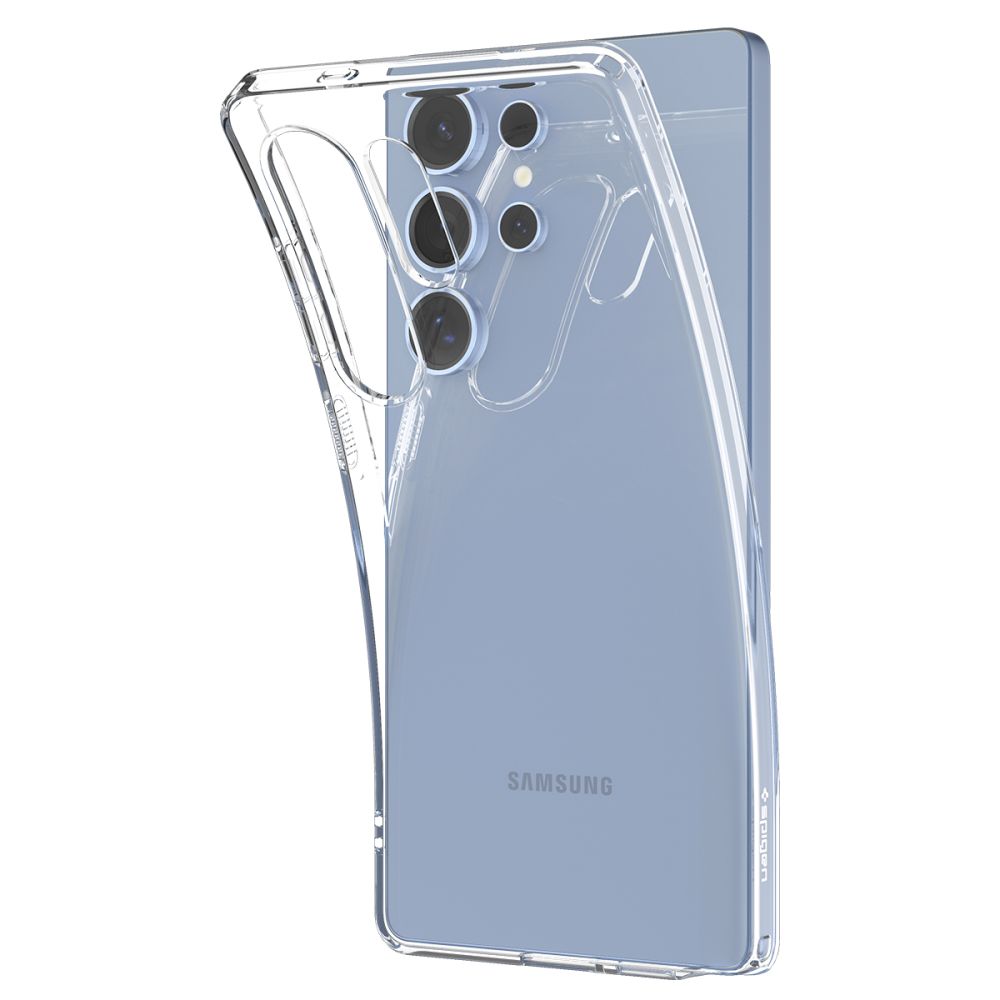 Fodral för Samsung Galaxy S25 Ultra S938, Spigen, Liquid Crystal, Transparent ACS08948