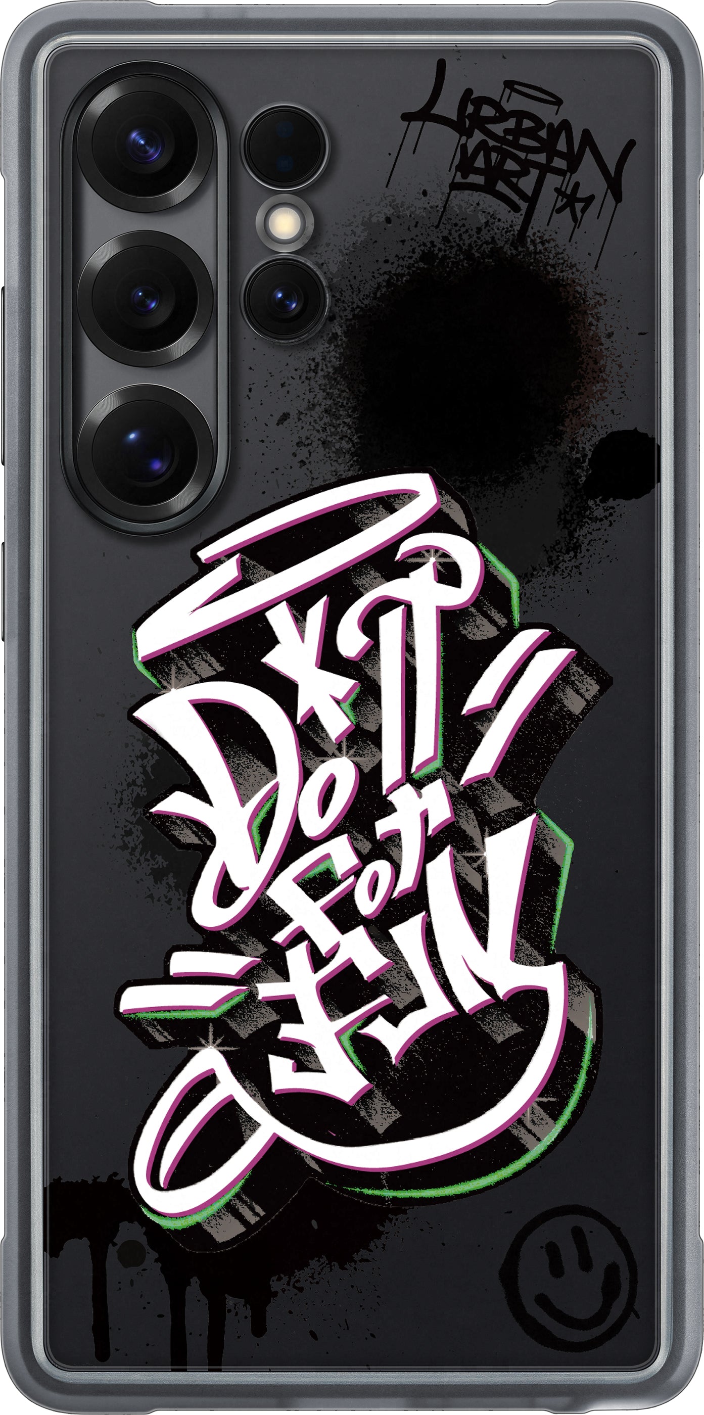 Fodral för Samsung Galaxy S25 Ultra S938, FlipSuit Rugged Case, Svart EF-JS938CBEGWW