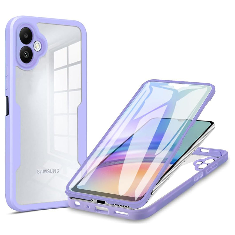 Fodral för Samsung Galaxy A05 A055, Techsuit, ColorVerse 360, Lila