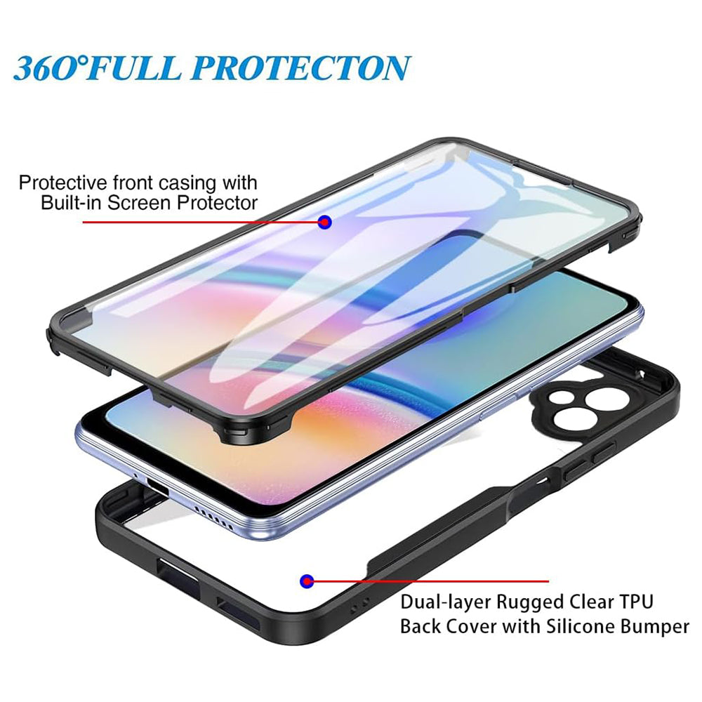 Fodral för Samsung Galaxy A05 A055, Techsuit, ColorVerse 360, Rosa