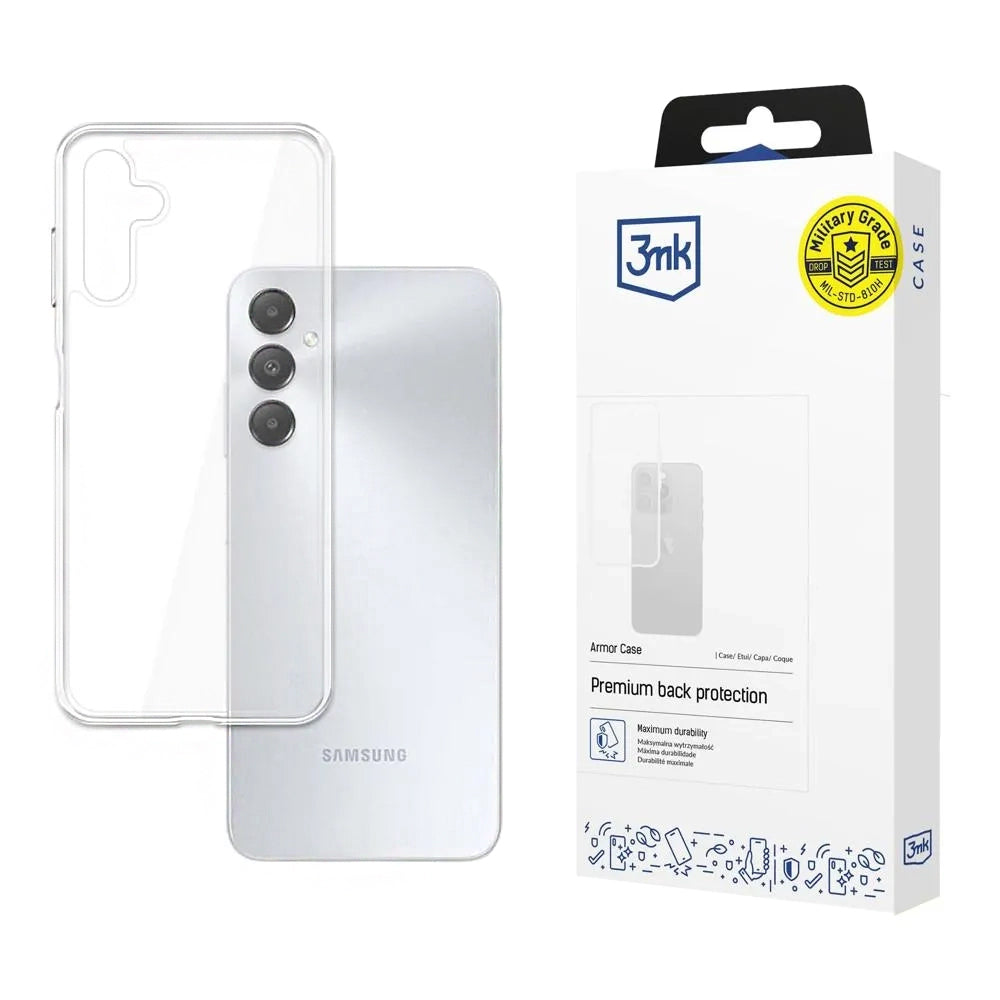 Fodral för Samsung Galaxy A05s A057, 3MK, Armor, Transparent
