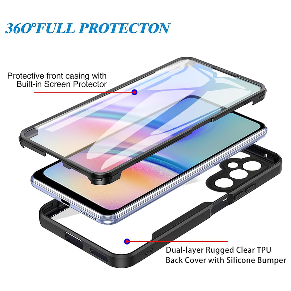 Fodral för Samsung Galaxy A05s A057, Techsuit, ColorVerse 360, Rosa