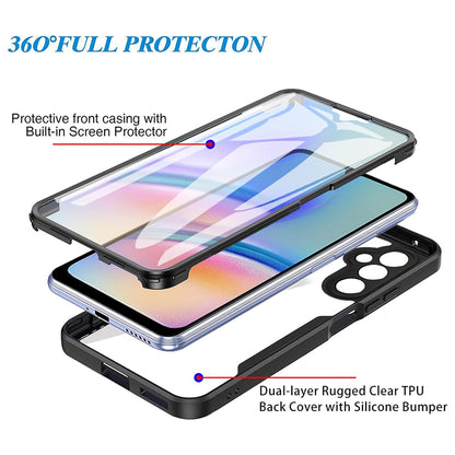 Fodral för Samsung Galaxy A05s A057, Techsuit, ColorVerse 360, Rosa