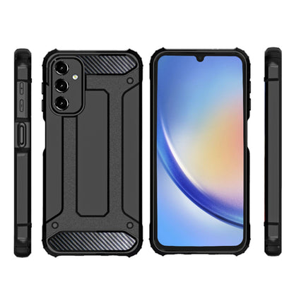 Fodral för Samsung Galaxy A05s A057, Techsuit, Hybrid Armor, Svart