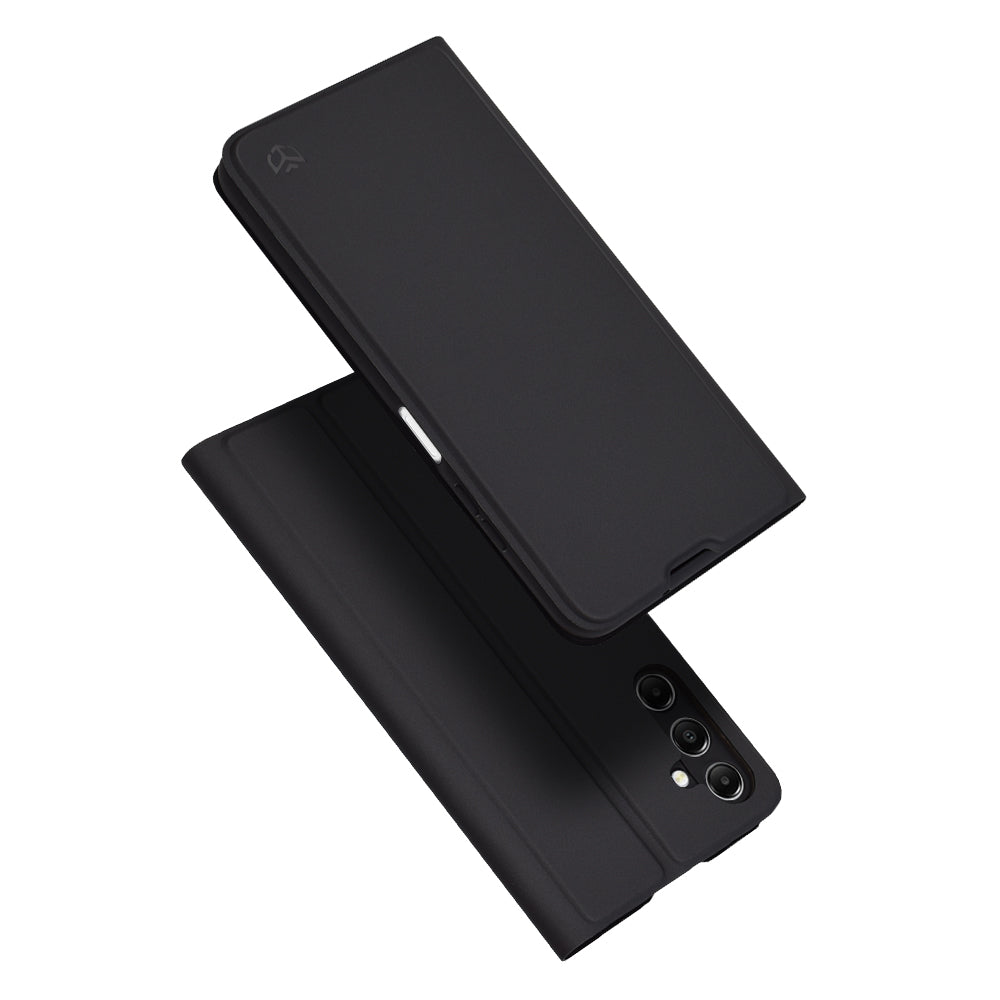 Fodral för Samsung Galaxy A05s A057, Techsuit, Magskin Book, Svart