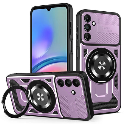 Fodral för Samsung Galaxy A05s A057, Techsuit, RuggedCam, Lila