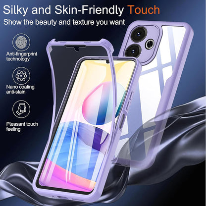 Fodral för Samsung Galaxy A06 A065, Techsuit, ColorVerse 360, Blå