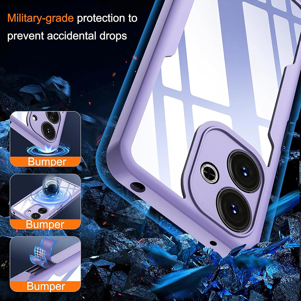 Fodral för Samsung Galaxy A06 A065, Techsuit, ColorVerse 360, Blå