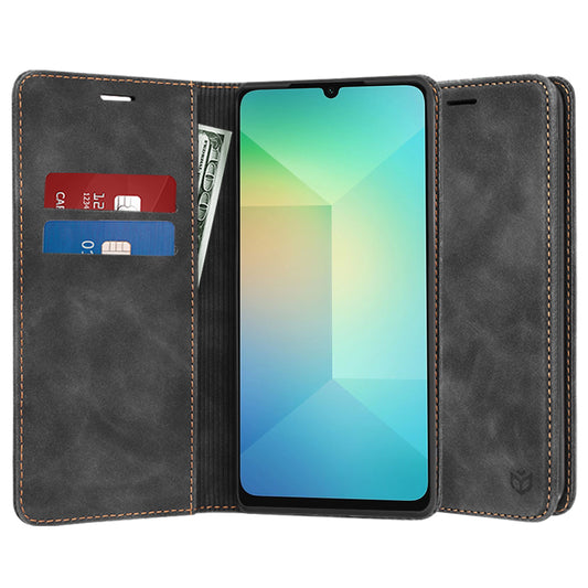 Fodral för Samsung Galaxy A06 A065, Techsuit, Confy, Svart