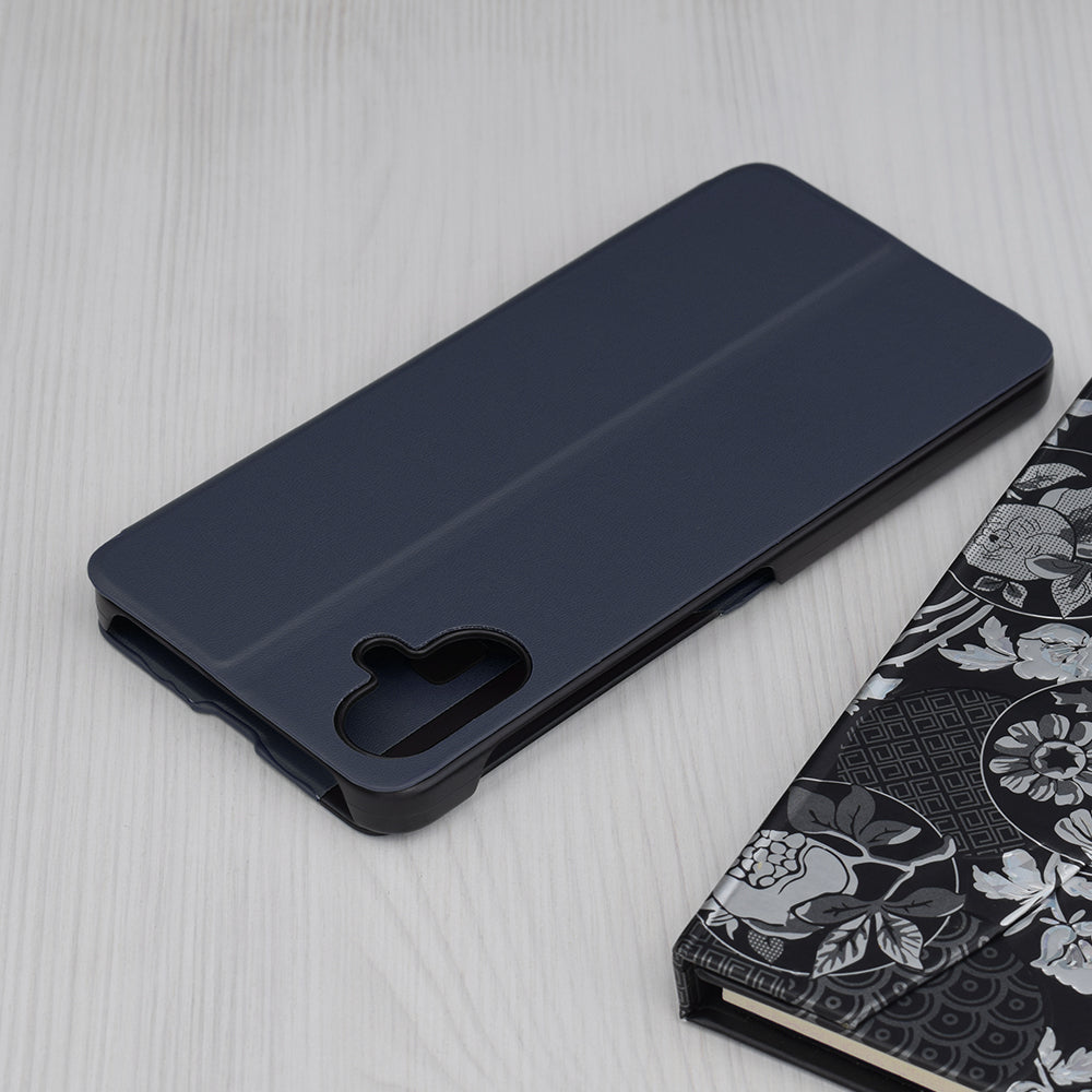 Fodral för Samsung Galaxy A06 A065, Techsuit, eFold, Mörkblå