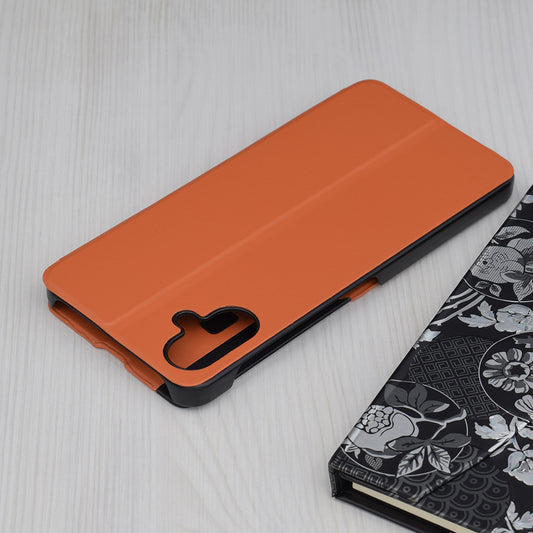 Fodral för Samsung Galaxy A06 A065, Techsuit, eFold, Orange