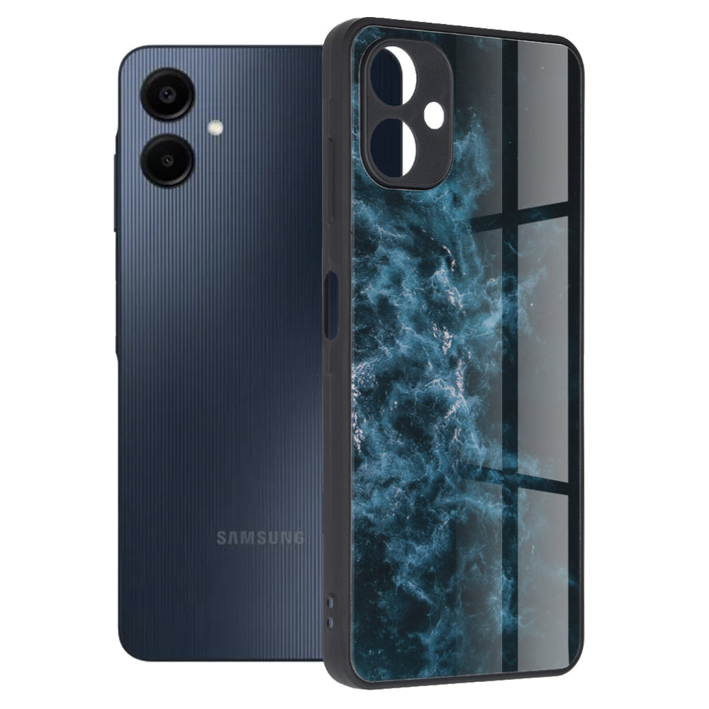 Fodral för Samsung Galaxy A06 A065, Techsuit, Glaze, Blå