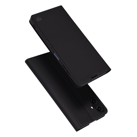 Fodral för Samsung Galaxy A06 A065, Techsuit, Magskin Book, Svart