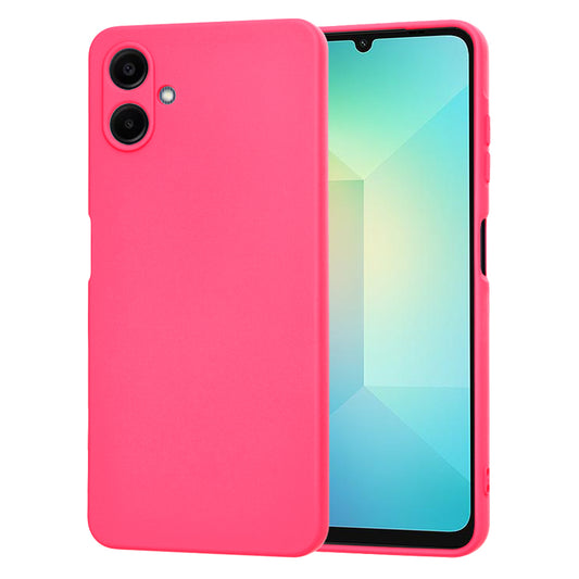 Fodral för Samsung Galaxy A06 A065, Techsuit, SoftFlex, Mörkrosa