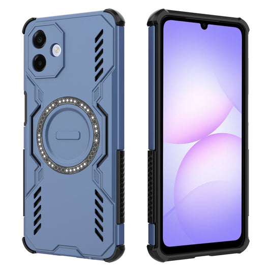 MagSafe-fodral för Samsung Galaxy A07 4G A075, Techsuit, ArmorMag, Blå