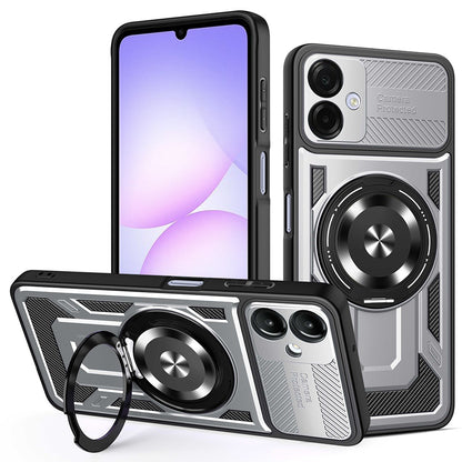 Fodral för Samsung Galaxy A07 4G A075, Techsuit, RuggedCam, Grå
