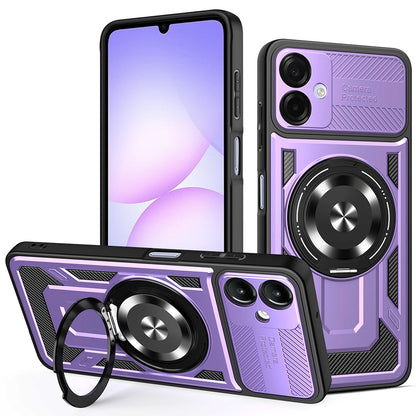 Fodral för Samsung Galaxy A07 4G A075, Techsuit, RuggedCam, Lila