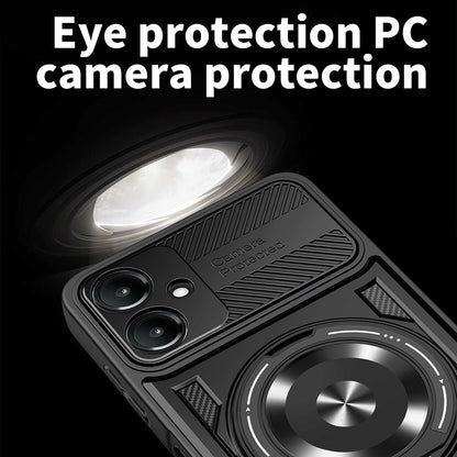 Fodral för Samsung Galaxy A07 4G A075, Techsuit, RuggedCam, Svart