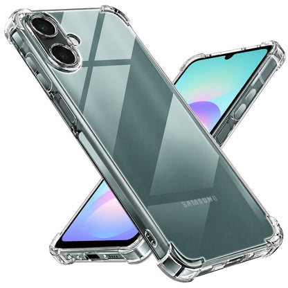 Mobilskal för Samsung Galaxy A08 4G A085 / A07 5G A076, Techsuit, Stötsäker Klar, Transparent
