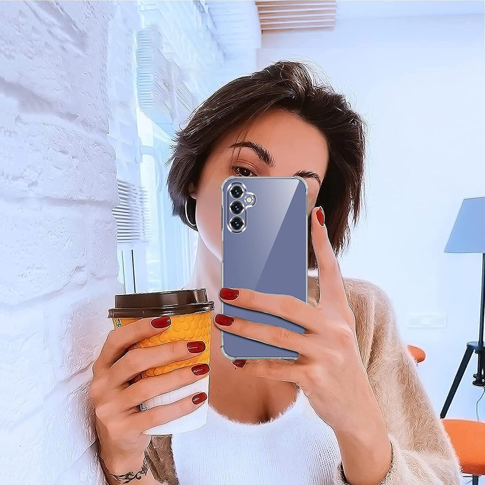 Fodral för Samsung Galaxy A10 A105, Techsuit, Stötsäker Klar, Transparent