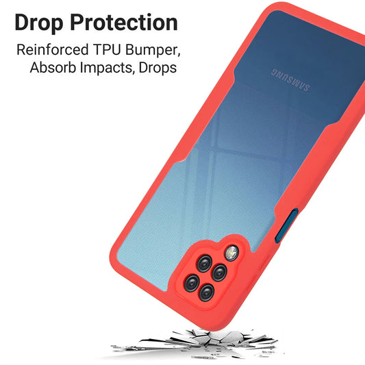 Fodral för Samsung Galaxy A12 A125, Techsuit, ColorVerse 360, Svart