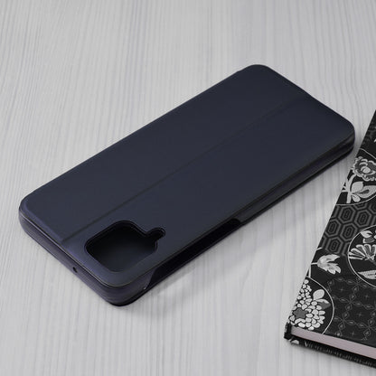 Fodral för Samsung Galaxy A12 Nacho A127 / A12 A125, Techsuit, eFold, Mörkblå