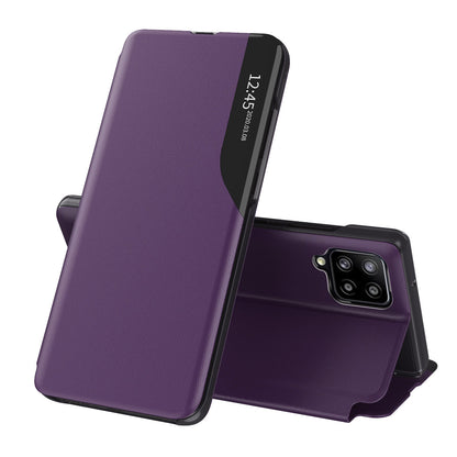 Fodral för Samsung Galaxy A12 Nacho A127 / A12 A125, Techsuit, eFold, Lila