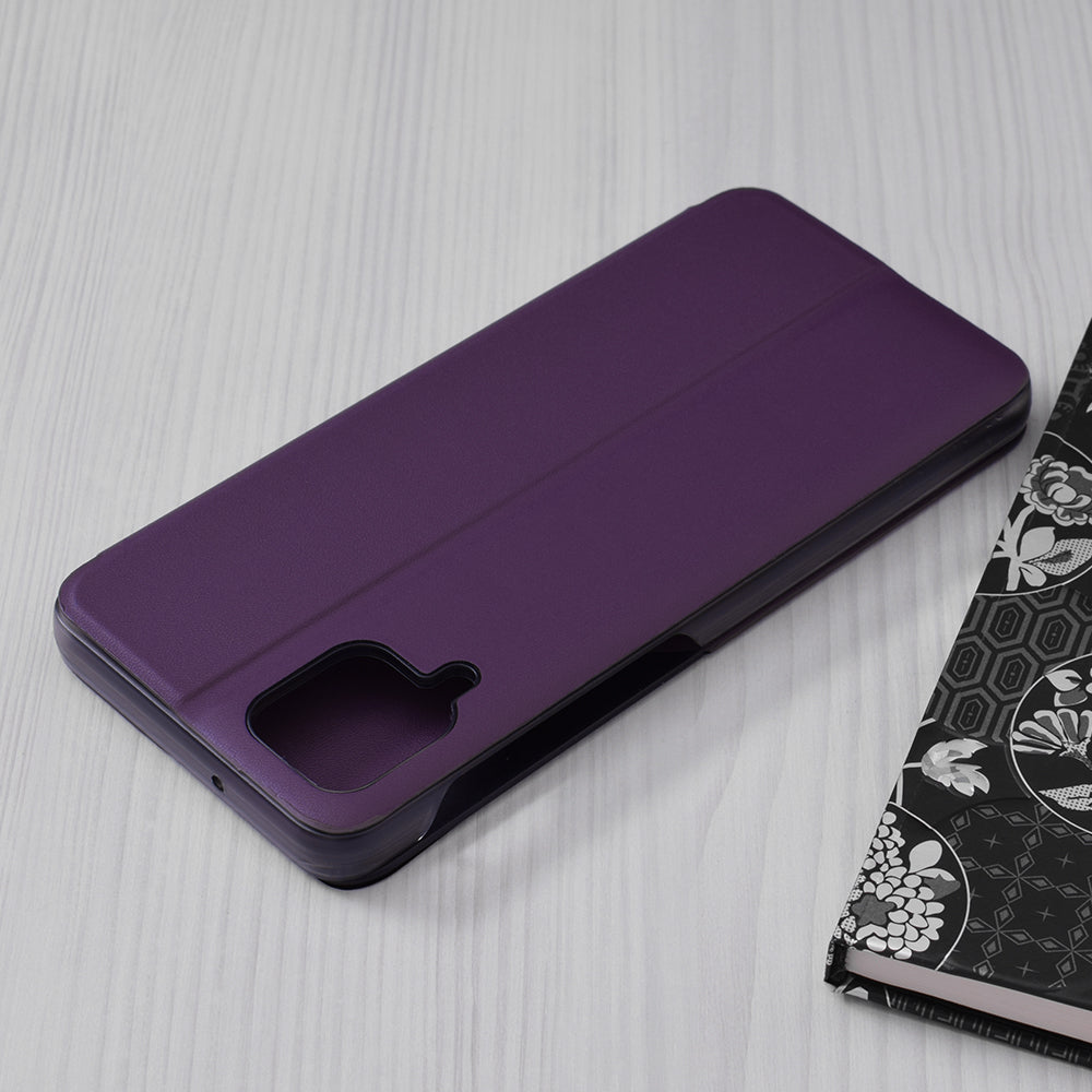 Fodral för Samsung Galaxy A12 Nacho A127 / A12 A125, Techsuit, eFold, Lila