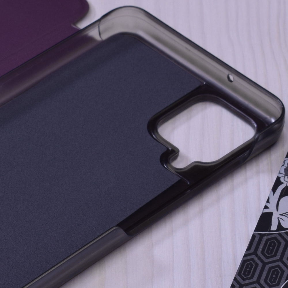 Fodral för Samsung Galaxy A12 Nacho A127 / A12 A125, Techsuit, eFold, Lila