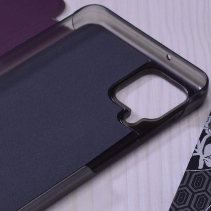 Fodral för Samsung Galaxy A12 Nacho A127 / A12 A125, Techsuit, eFold, Lila