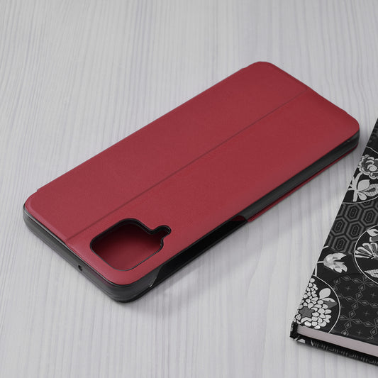 Fodral för Samsung Galaxy A12 Nacho A127 / A12 A125, Techsuit, eFold, Röd