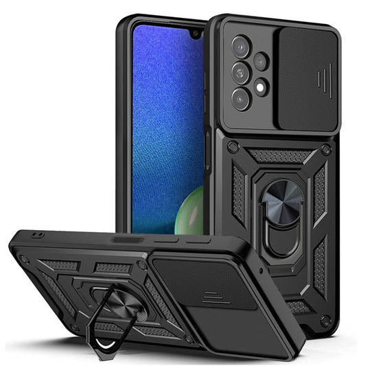 Fodral för Samsung Galaxy A13 A135, Techsuit, CamShield, Svart