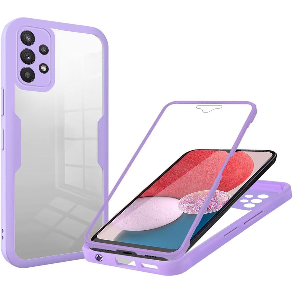 Fodral för Samsung Galaxy A13 A135, Techsuit, ColorVerse 360, Lila