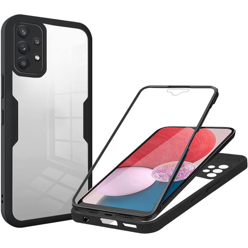 Fodral för Samsung Galaxy A13 A135, Techsuit, ColorVerse 360, Svart