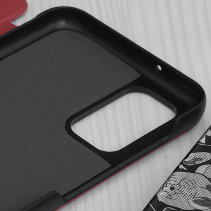 Fodral för Samsung Galaxy A13 A135, Techsuit, eFold, Röd