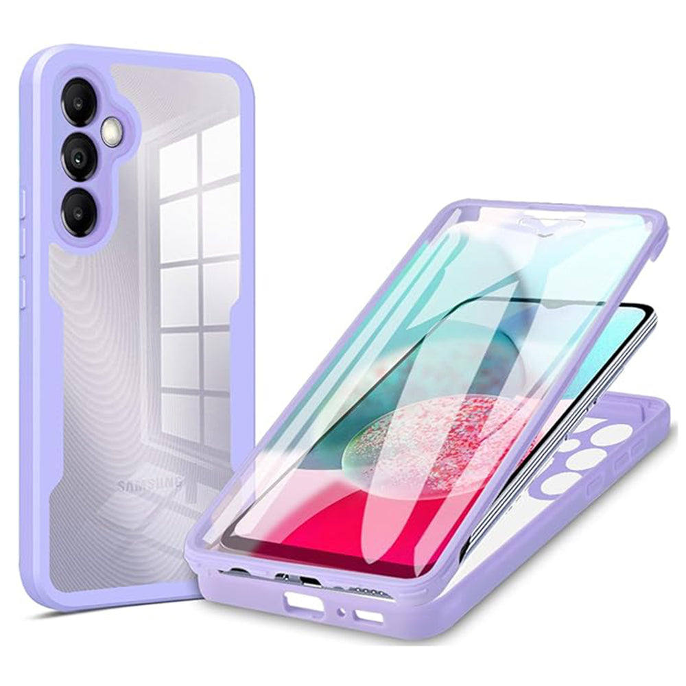 Fodral för Samsung Galaxy A14 A145 / A14 5G A146, Techsuit, ColorVerse 360, Lila