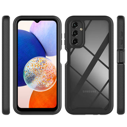 Skyddsfodral för Samsung Galaxy A14 A145 / A14 5G A146, Techsuit, Defense360 Pro, Svart