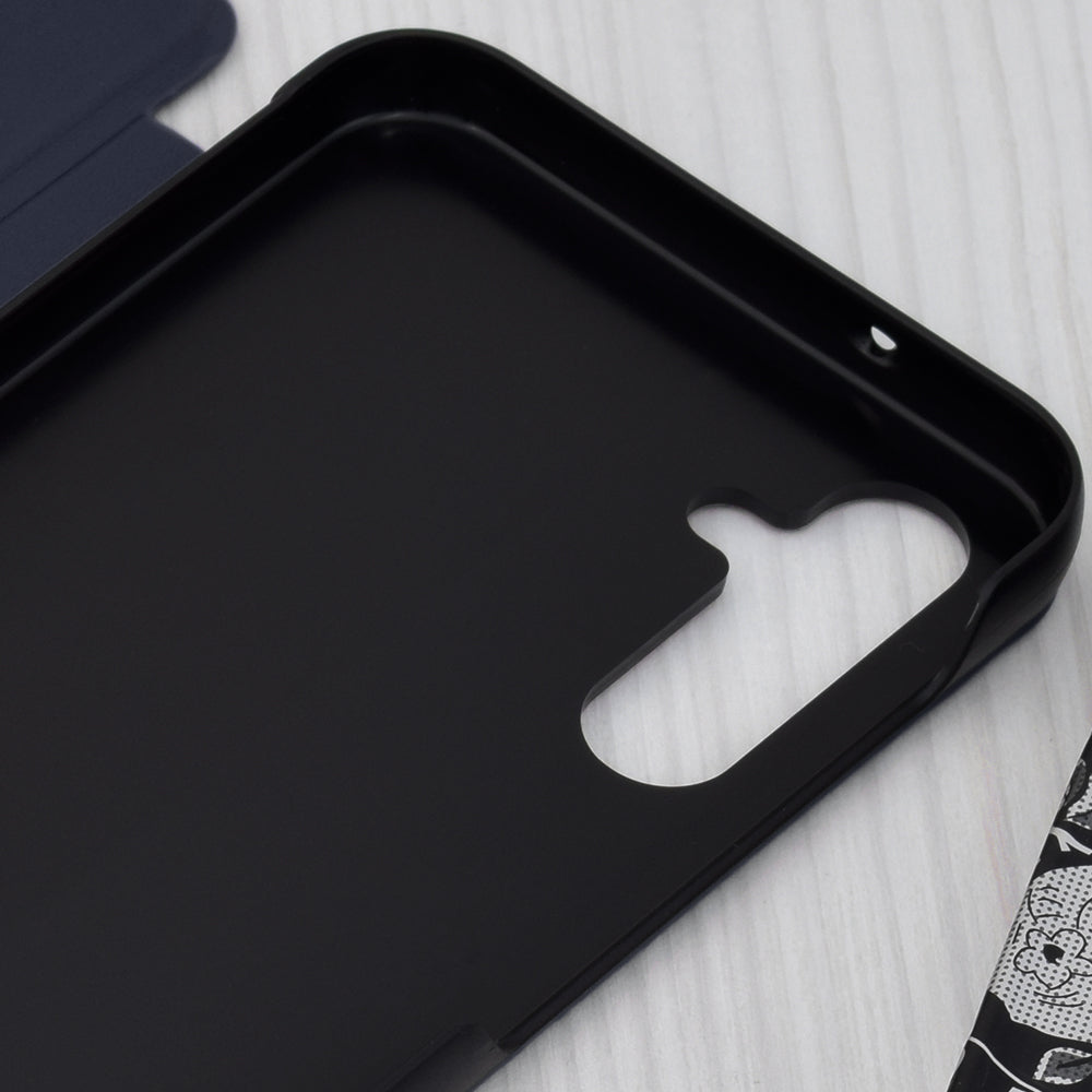 Fodral för Samsung Galaxy A14 A145 / A14 5G A146, Techsuit, eFold, Mörkblå